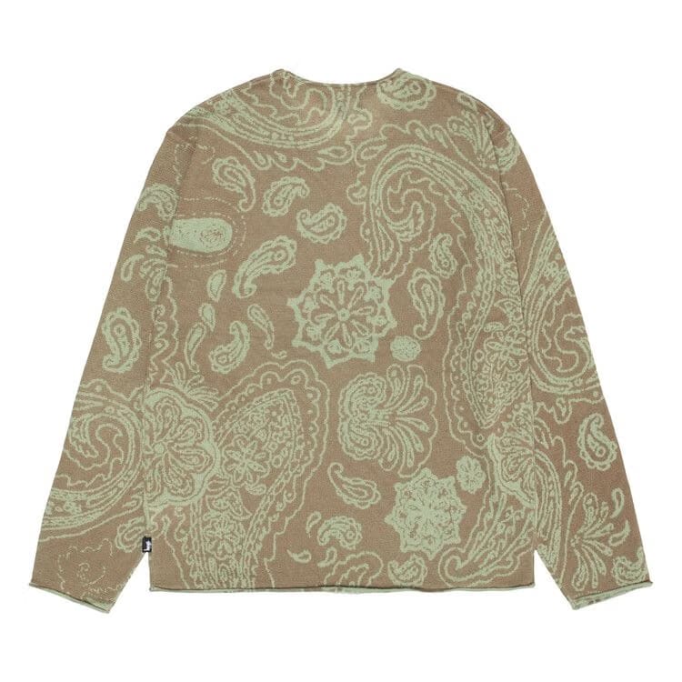 Stussy Paisley Sweater Brown