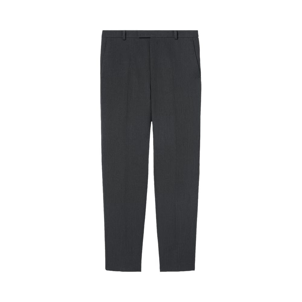 Gucci Wool Pants Medium Grey Melange