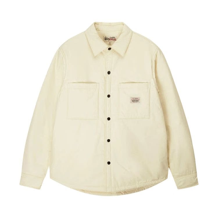 Stussy Padded Tech Over Shirt Natural