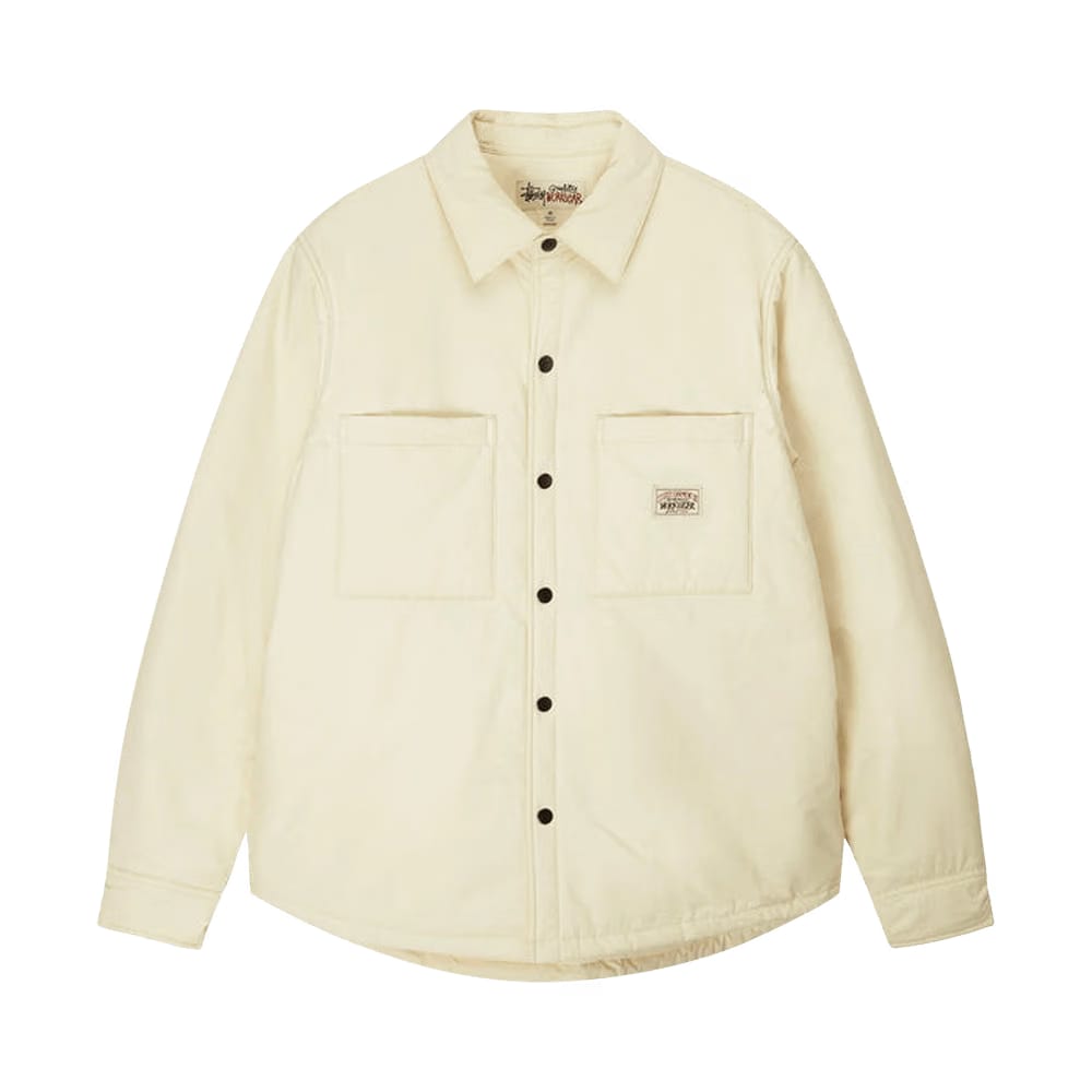 Stussy Padded Tech Over Shirt Natural