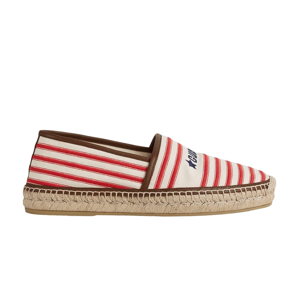 Gucci Espadrilles Embroidered Stripes