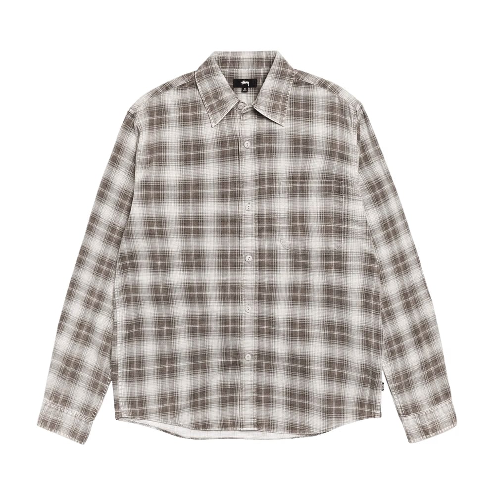 Stussy Dax Printed Shirt Brown