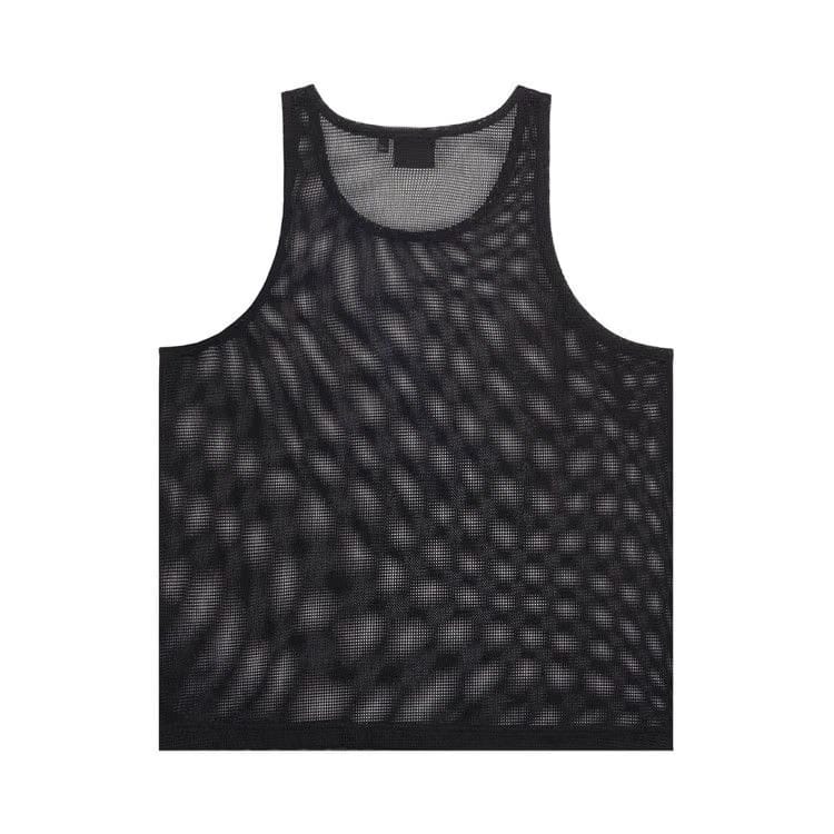 Stussy x Denim Tears Mesh Tank Black