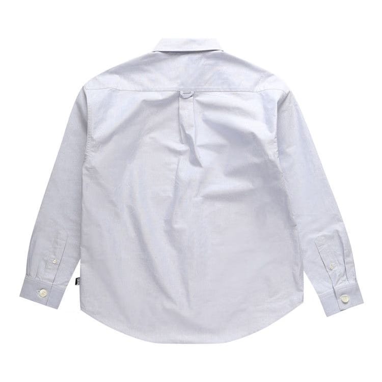Stussy Big Button Oxford Shirt Light Blue