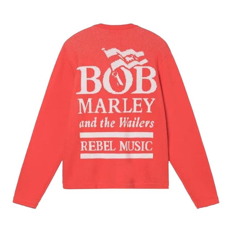 Stussy Bob Marley Sweater Red