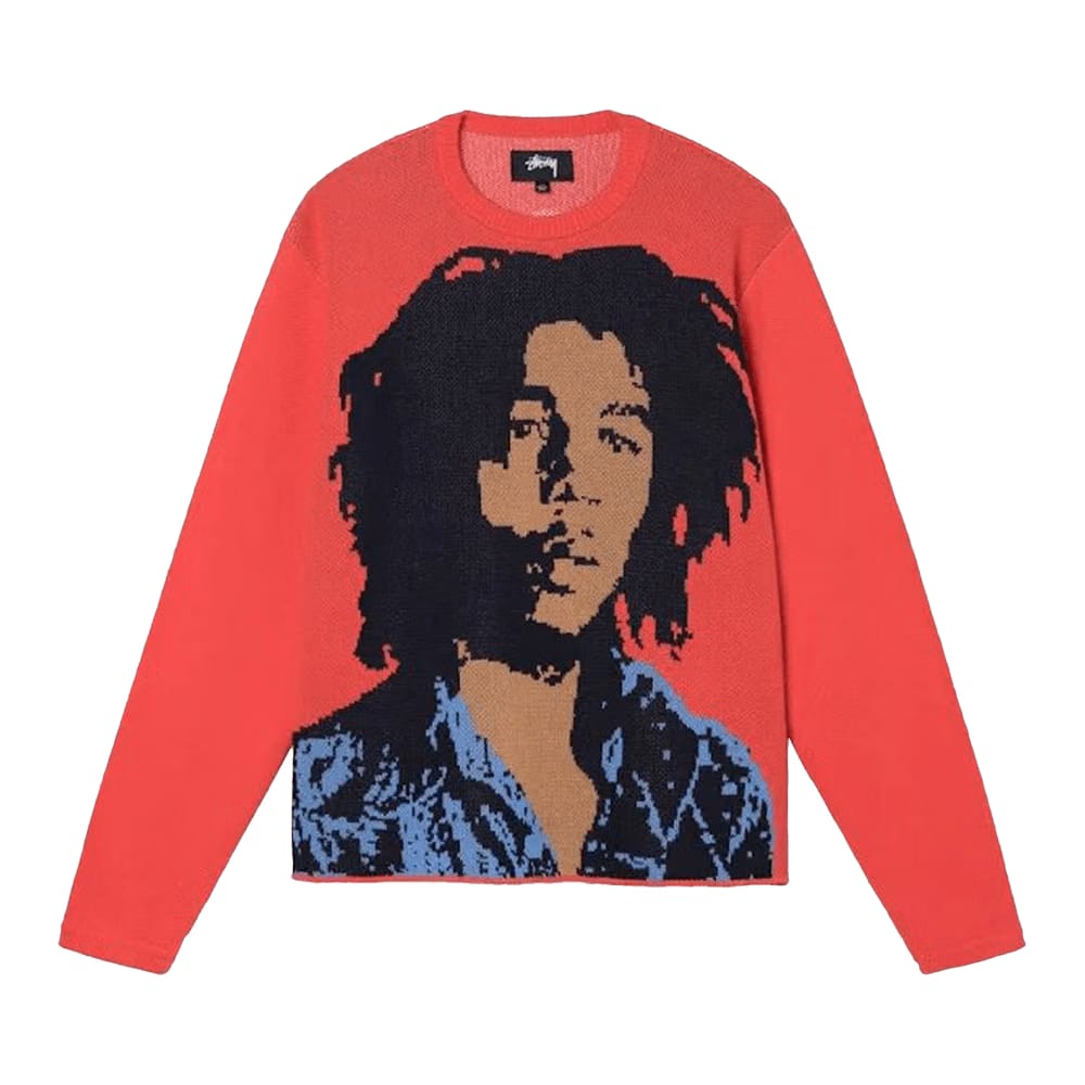 Stussy Bob Marley Sweater Red