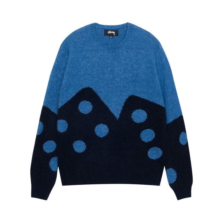 Stussy Dice Fuzzy Crew Blue