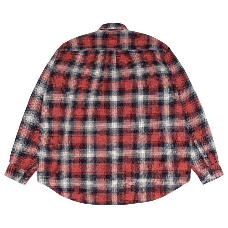 Stussy x Our Legacy Work Shop Check Shirt Red Arborist