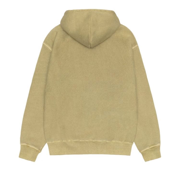 Stussy Jumbo Zip Hoodie Pigment Dyed Elm