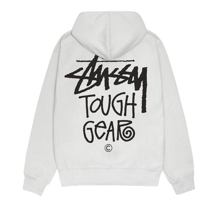 Stussy Tough Gear Hoodie Fog
