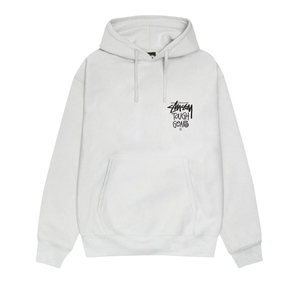Stussy Tough Gear Hoodie Fog