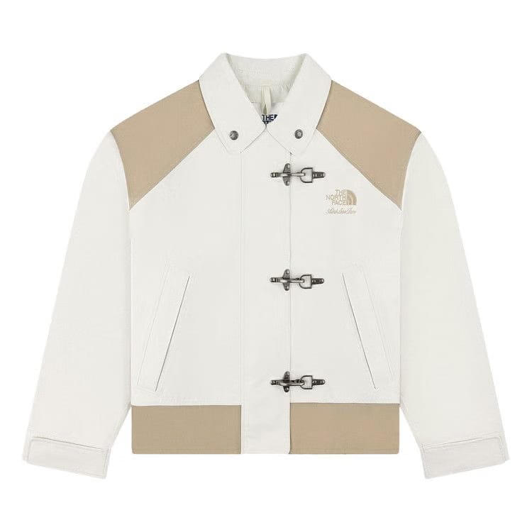 Aimé Leon Dore x The North Face Firefighter Jacket Pristine/Safari Tan