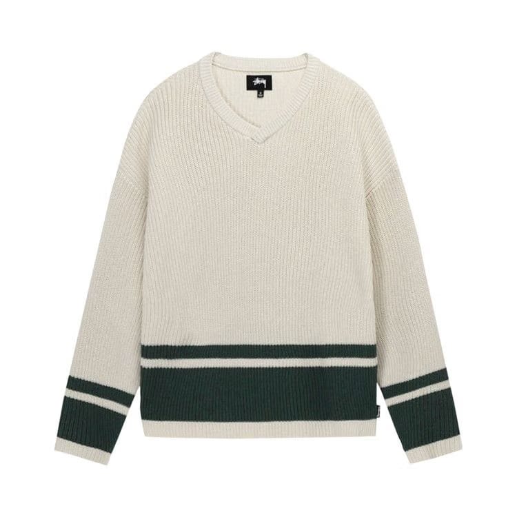 Stussy Athletic Sweater Natural