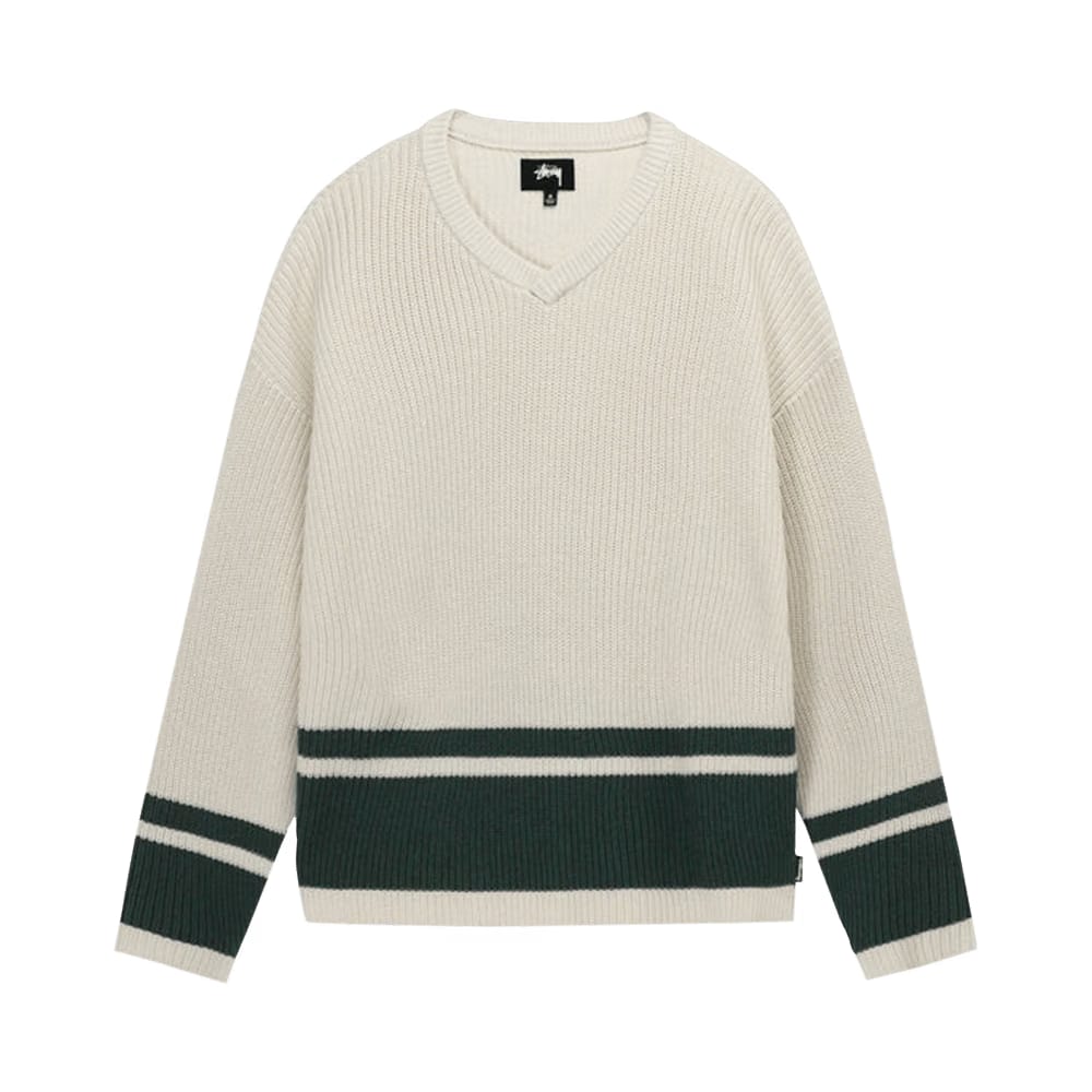 Stussy Athletic Sweater Natural