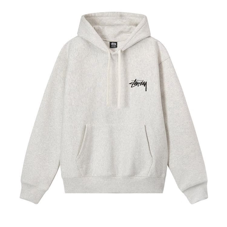 Stussy 8 Ball Fade Hoodie Ash Heather
