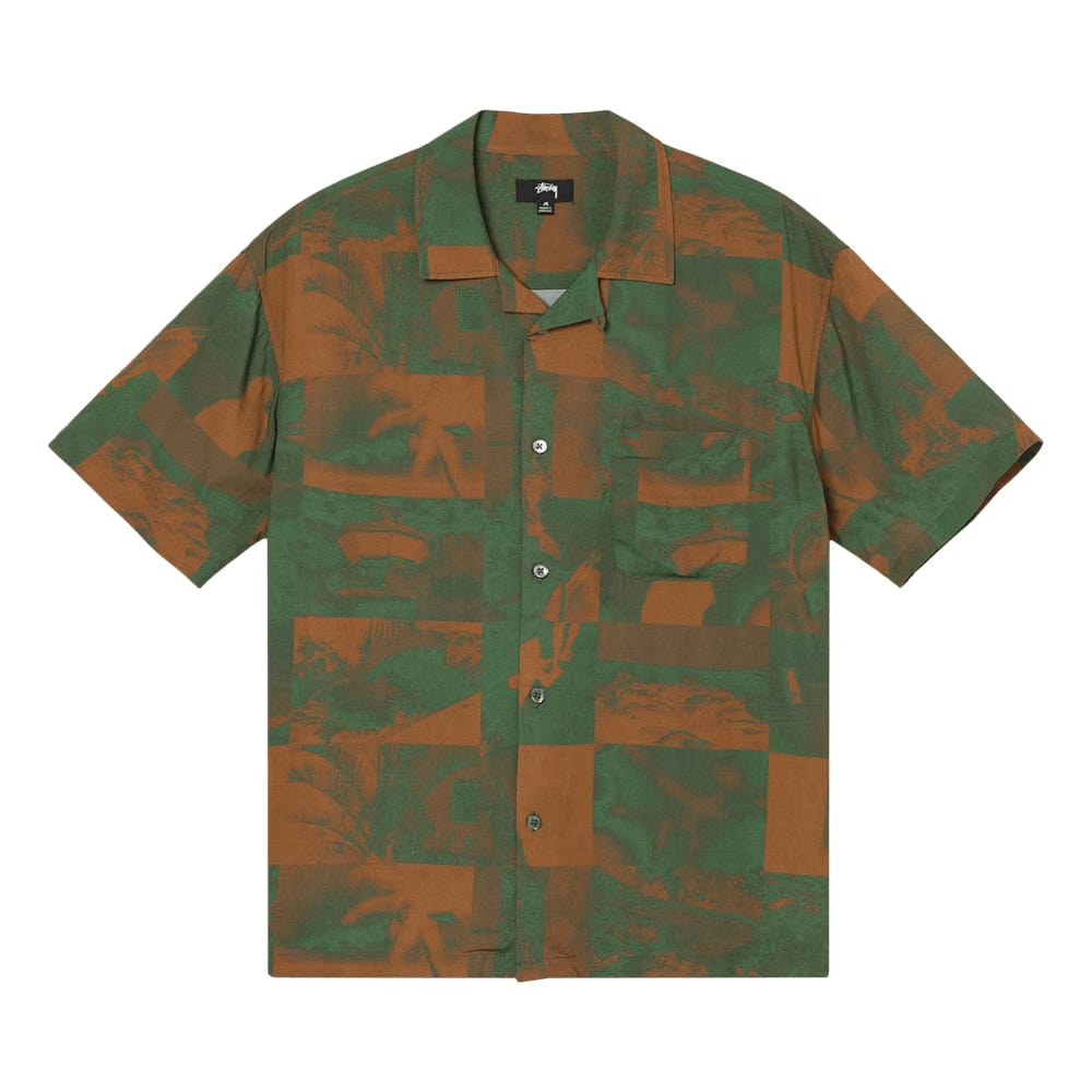 Stussy Photo Film Shirt Green