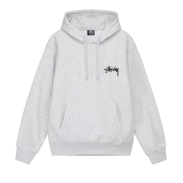 Stussy Diced Out Hoodie Ash Heather