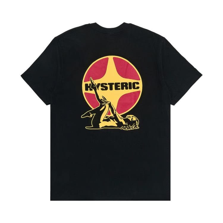 Supreme x HYSTERIC GLAMOUR Pin Up T-Shirt Black
