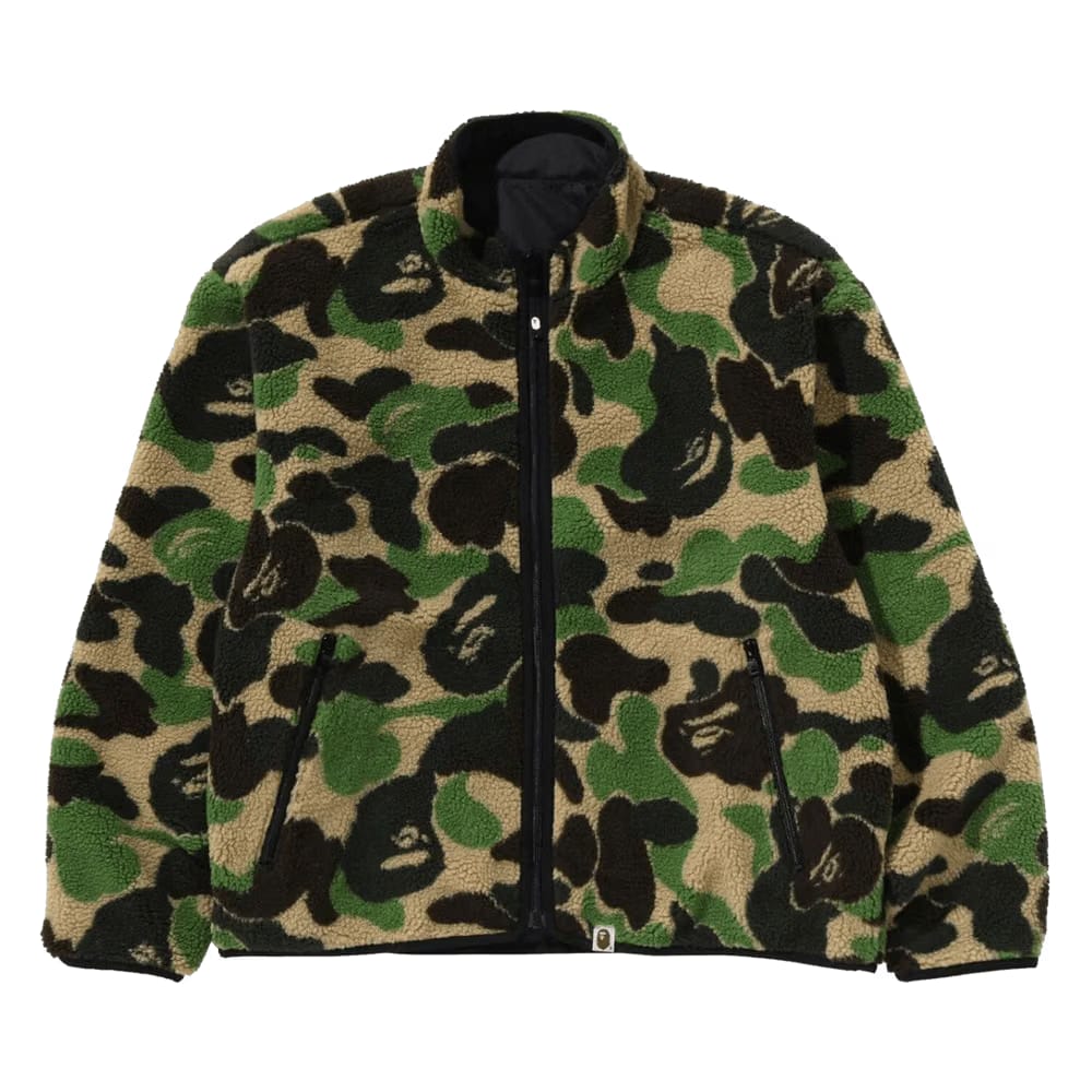 BAPE ABC Camo Boa Reversible Jacket Green