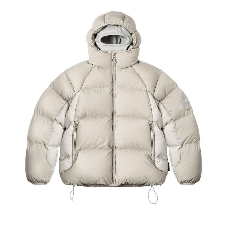 Palace Pertex Matte Balaclava Puffa Stone Arctica