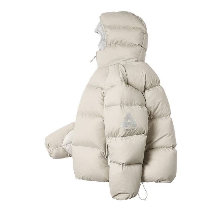 Palace Pertex Matte Balaclava Puffa Stone Arctica