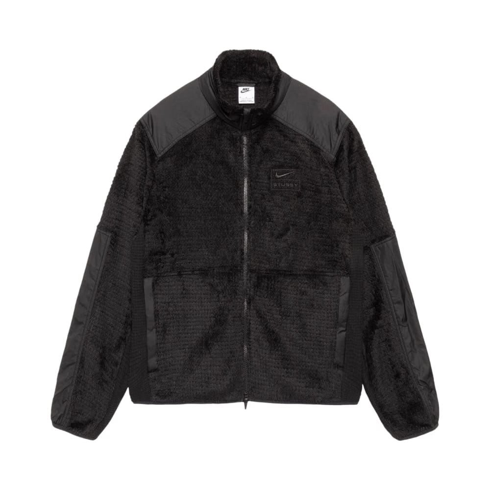 Stussy x Nike Full Zip Fleece Black