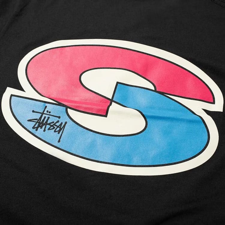 Stussy Super S T-Shirt Black