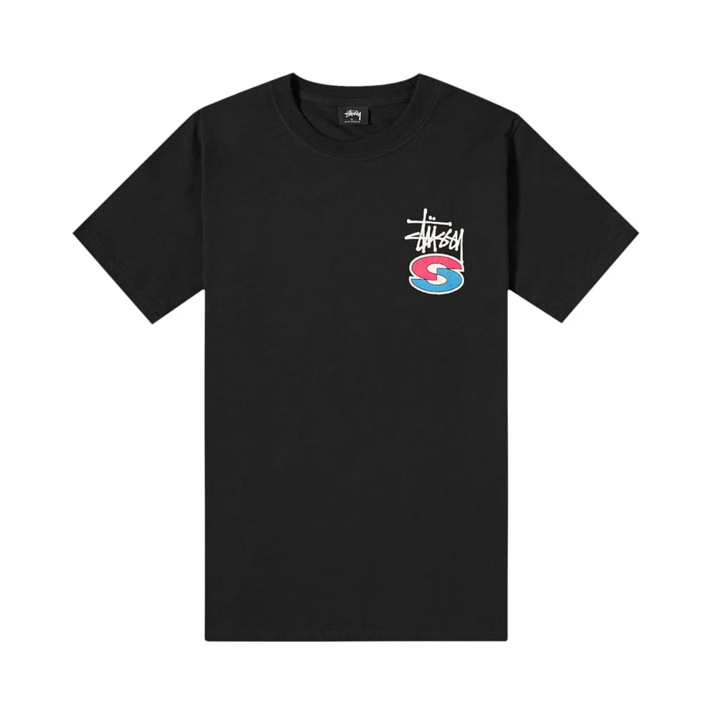 Stussy Super S T-Shirt Black