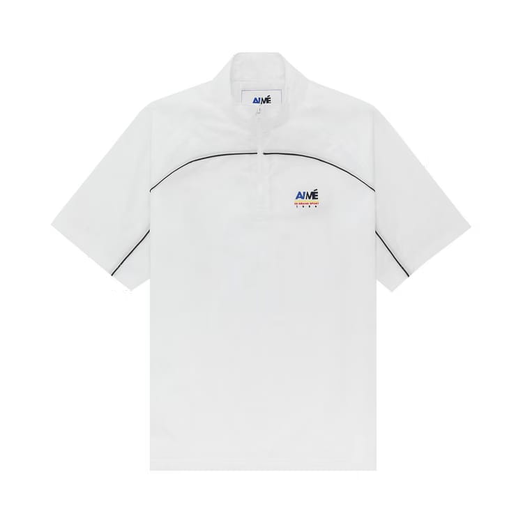 Aimé Leon Dore 38-GS Offshore Quarter Zip Pullover White