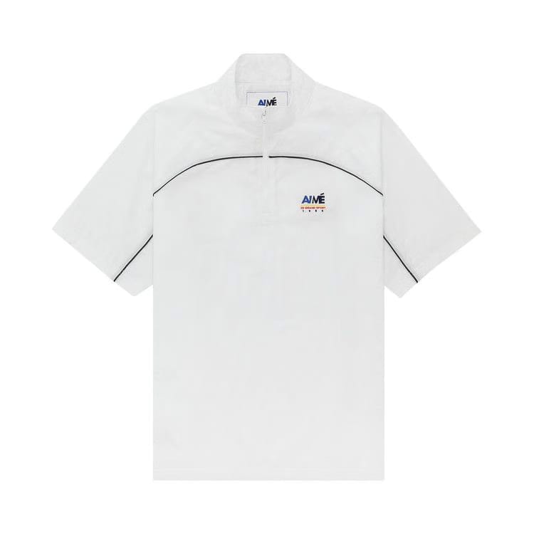 Aimé Leon Dore 38-GS Offshore Quarter Zip Pullover White