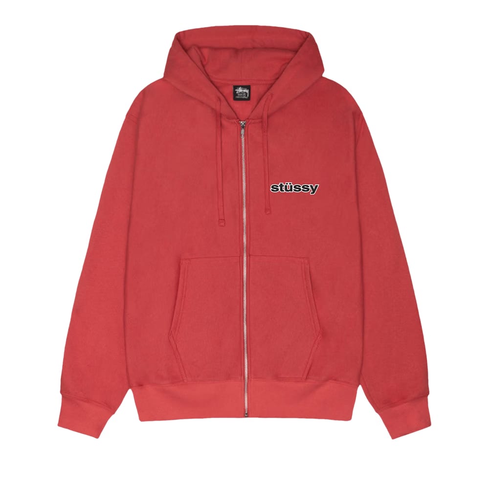Stussy SS-Link Zip Hoodie Pepper