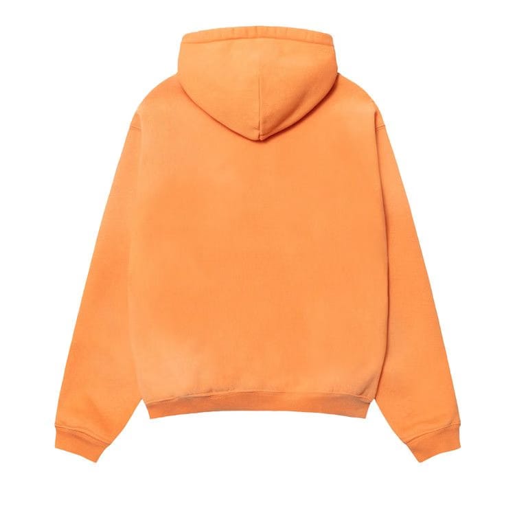 Stussy Stu Appliqué Hoodie Orange