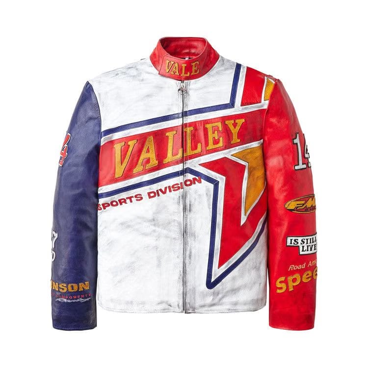 Vale Forever Flag Motocroxxx Jacket Americana