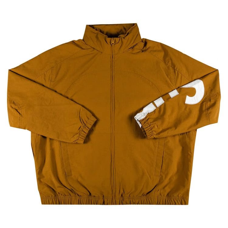 Supreme Spellout Track Jacket Dark Gold