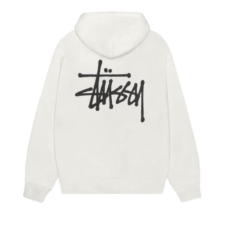 Stussy Basic Hoodie Pigment Dyed Natural