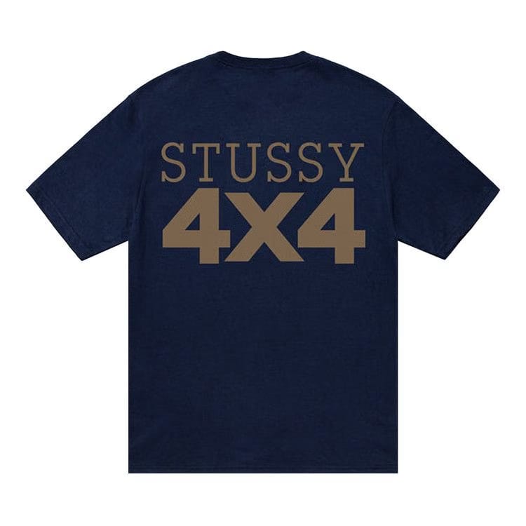 Stussy 4X4 T-Shirt Navy