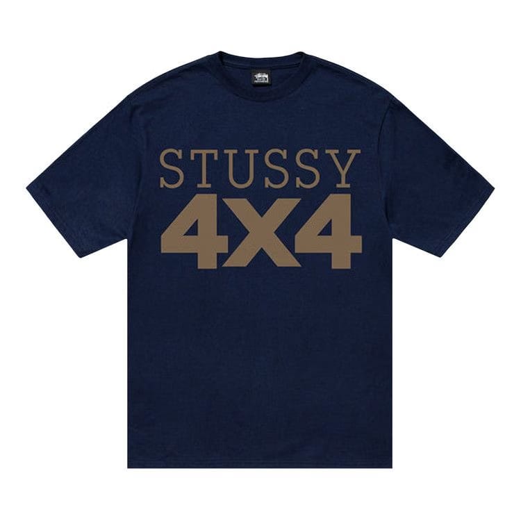 Stussy 4X4 T-Shirt Navy