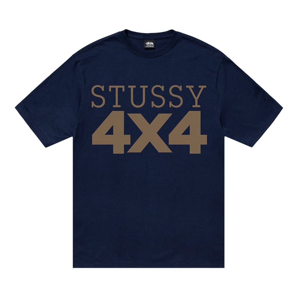 Stussy 4X4 T-Shirt Navy