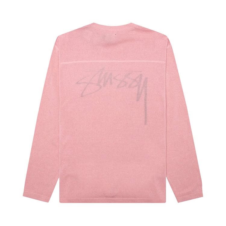 Stussy Football Sweater Pink