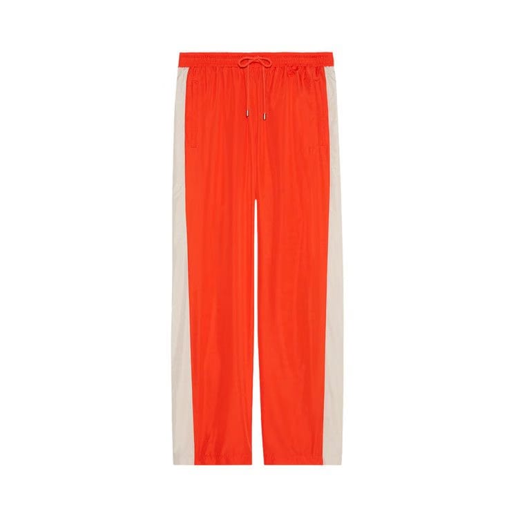 Gucci Tape Detail Track Pant Orange/Ivory