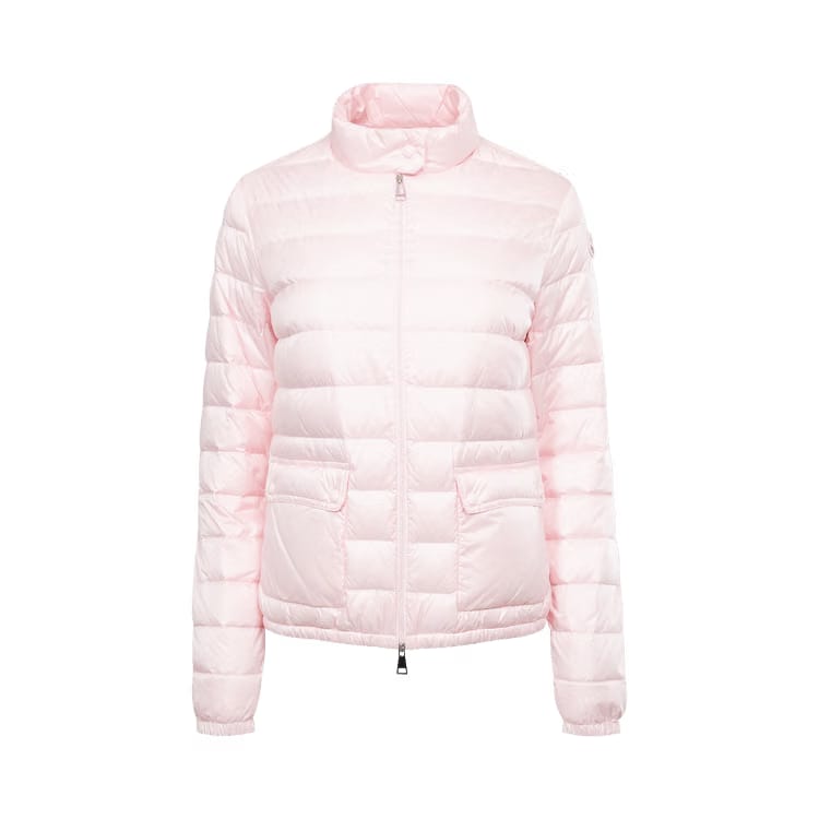 Moncler Lans Full Zip Jacket Light Pink
