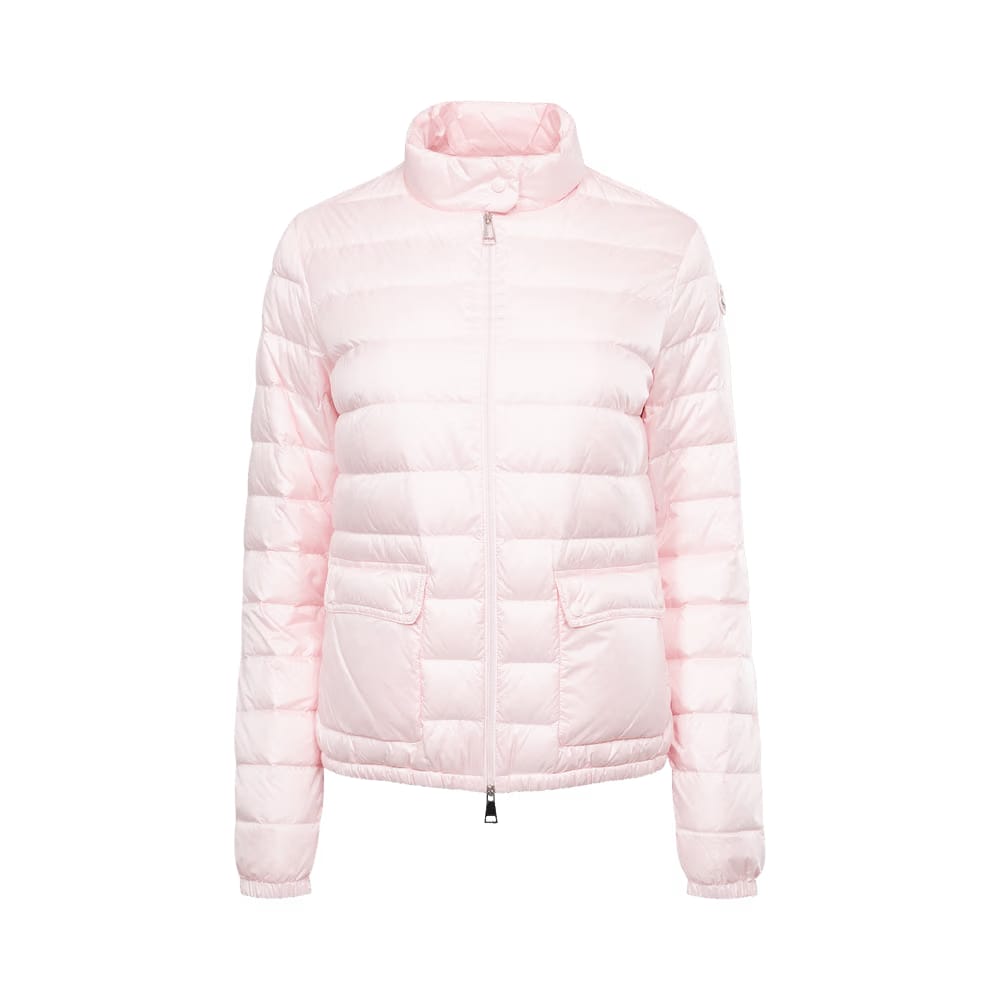 Moncler Lans Full Zip Jacket Light Pink