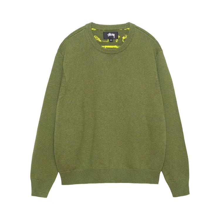 Stussy Laguna Icon Sweater Dark Green