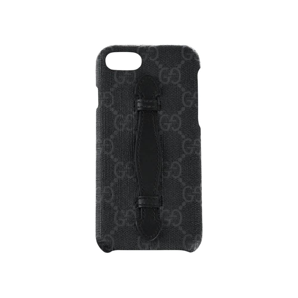 Gucci GG Supreme Selleria iPhone 8 Case Black