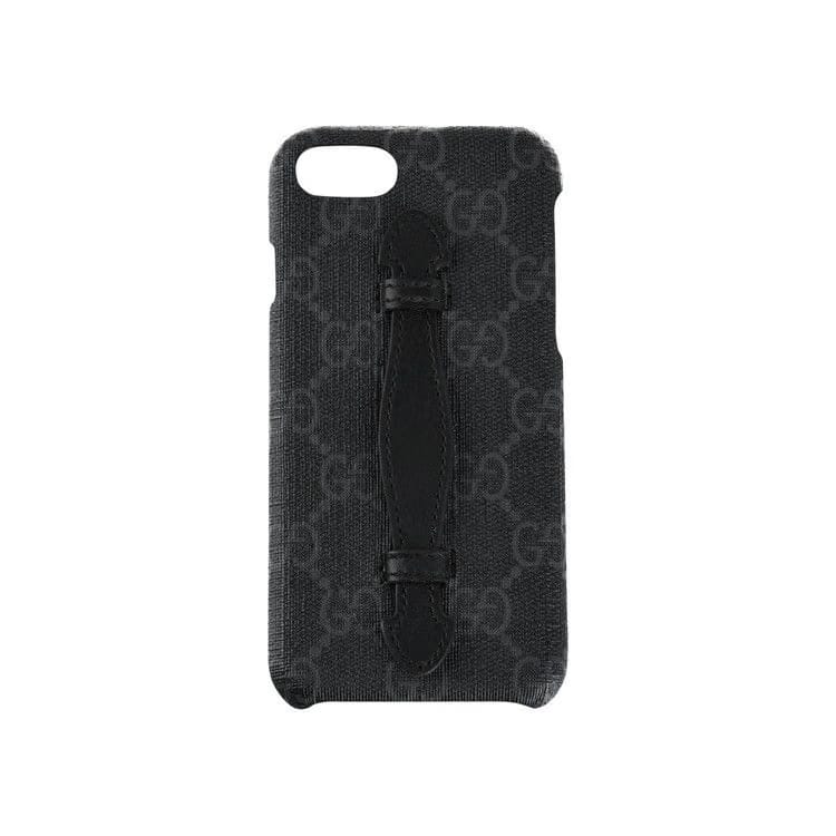 Gucci GG Supreme Selleria iPhone 8 Case Black