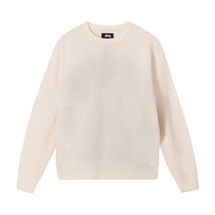 Stussy 8 Ball Spray Sweater Ivory