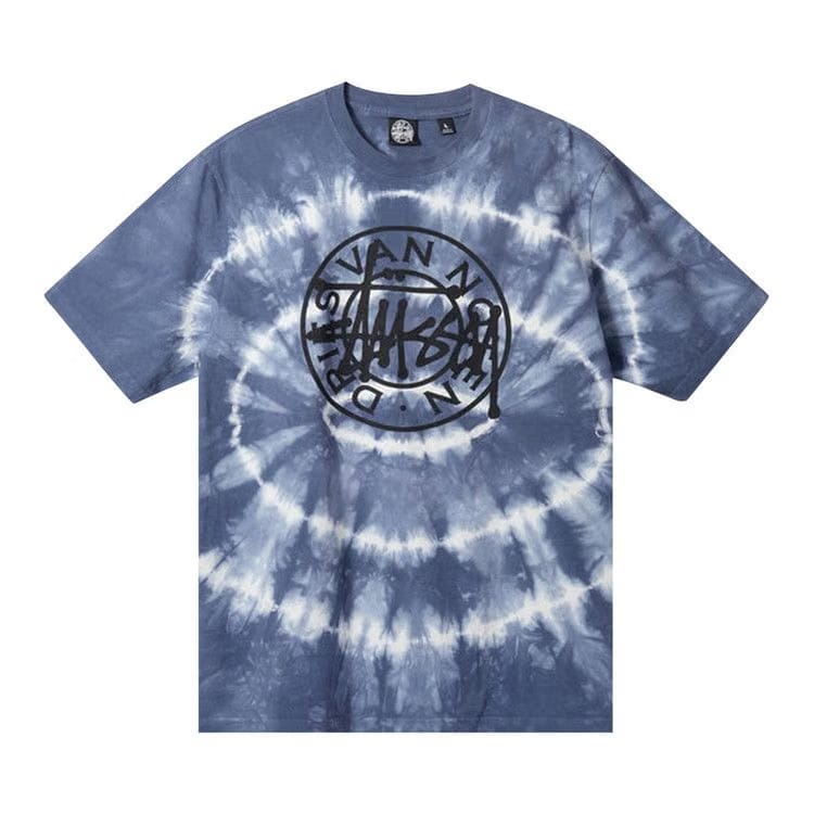 Stussy x Dries Van Noten Tie Dye T-Shirt Blue