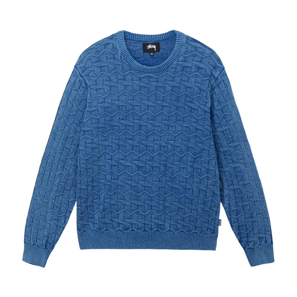 Stussy Strand Sweater Blue