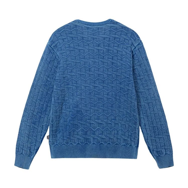Stussy Strand Sweater Blue