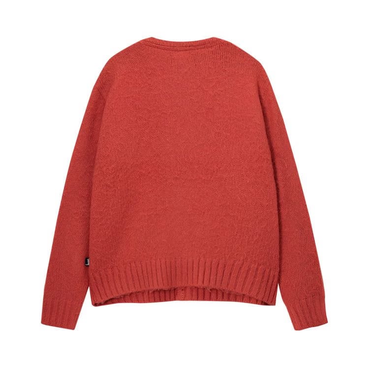 Stussy Brushed Cardigan Red